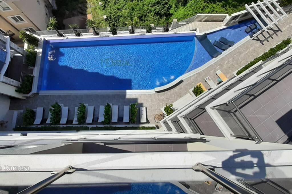 Modern Top Floor Sea View 3Br With Pools, Spa & Fitness Bečići Kültér fotó