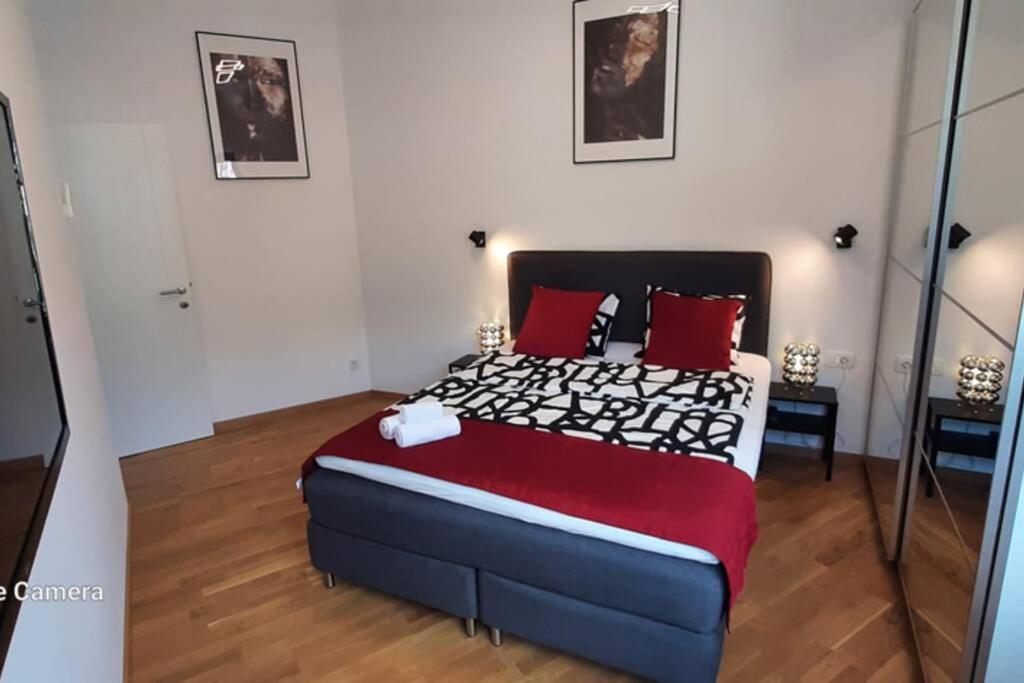 Modern Top Floor Sea View 3Br With Pools, Spa & Fitness Bečići Kültér fotó