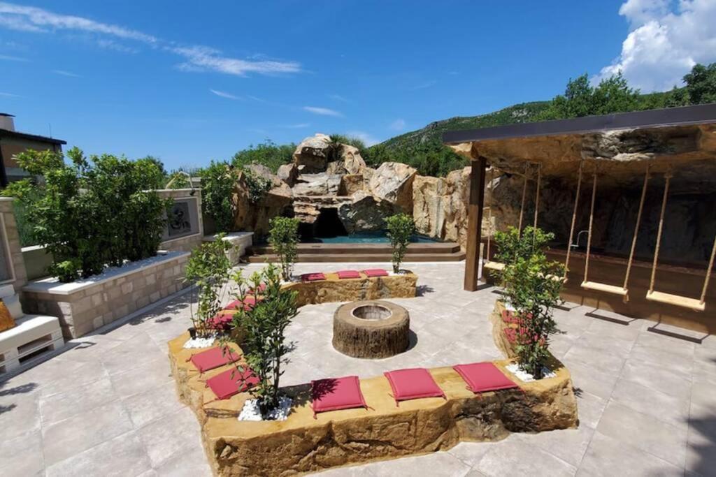 Modern Top Floor Sea View 3Br With Pools, Spa & Fitness Bečići Kültér fotó