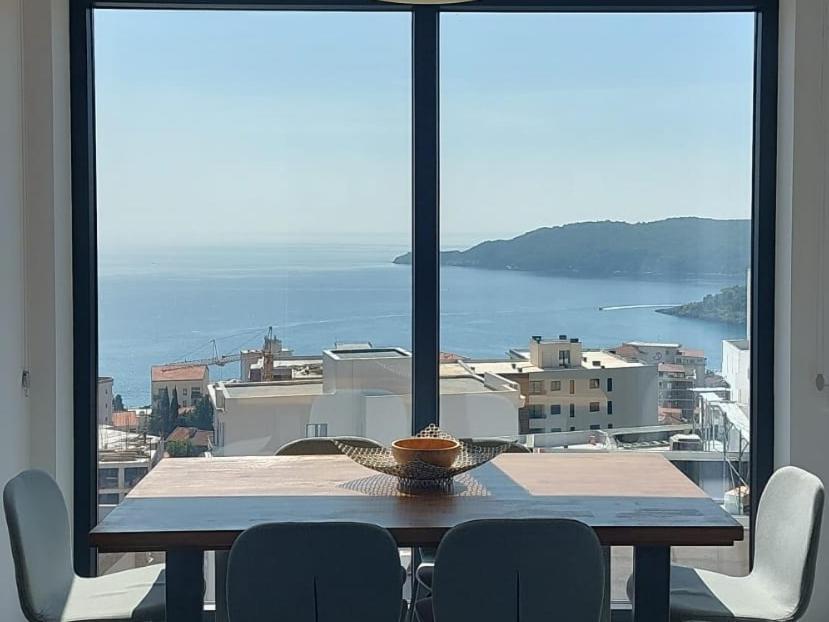 Modern Top Floor Sea View 3Br With Pools, Spa & Fitness Bečići Szoba fotó