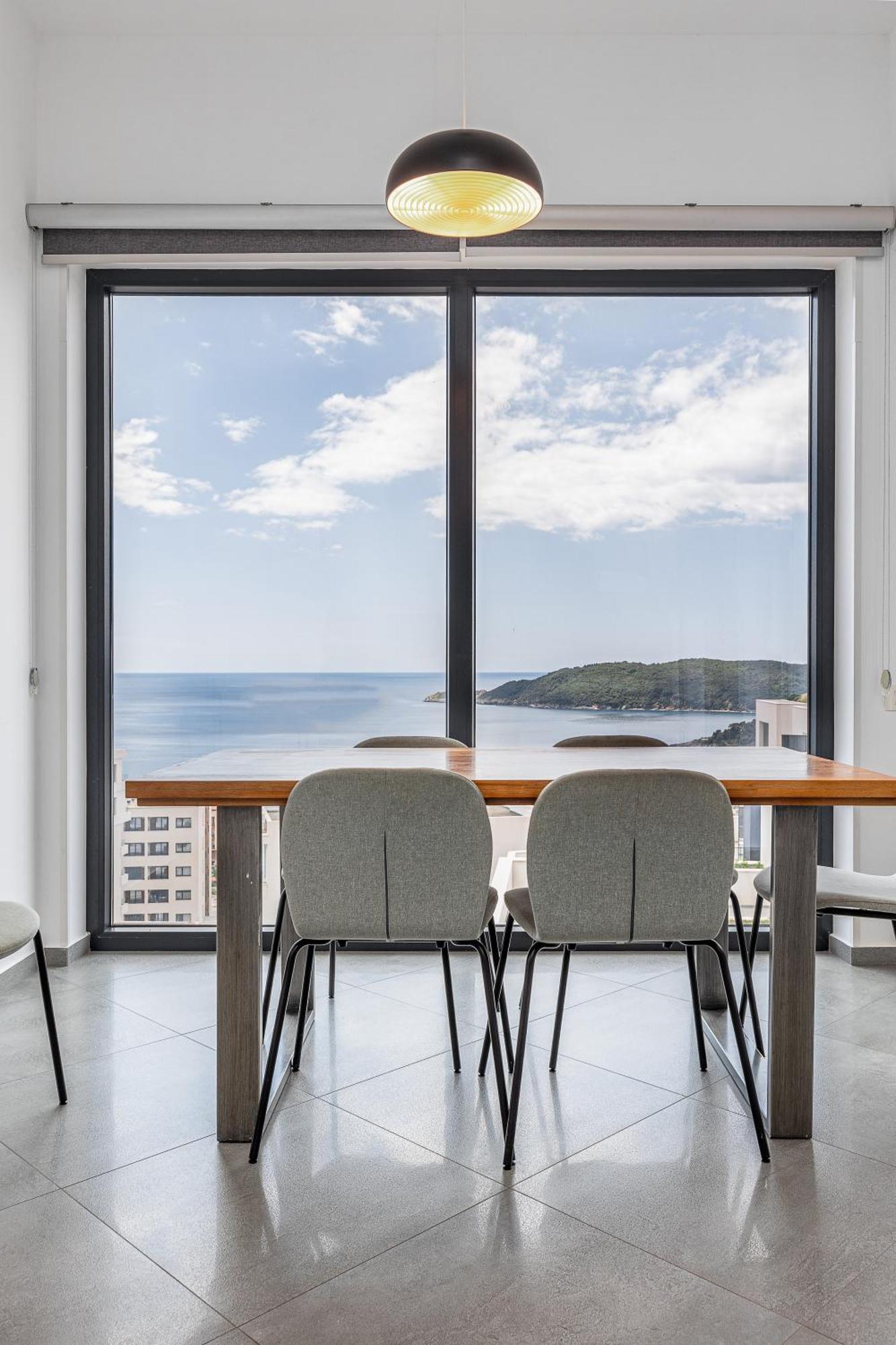 Modern Top Floor Sea View 3Br With Pools, Spa & Fitness Bečići Kültér fotó