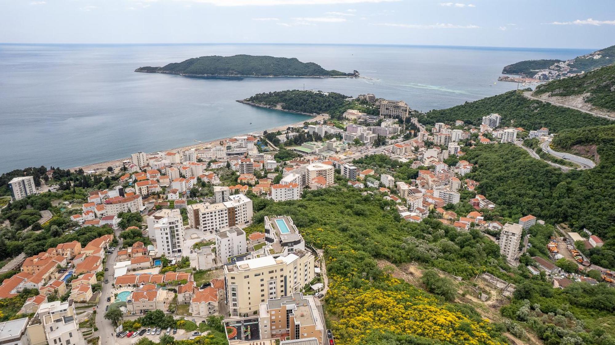 Modern Top Floor Sea View 3Br With Pools, Spa & Fitness Bečići Kültér fotó