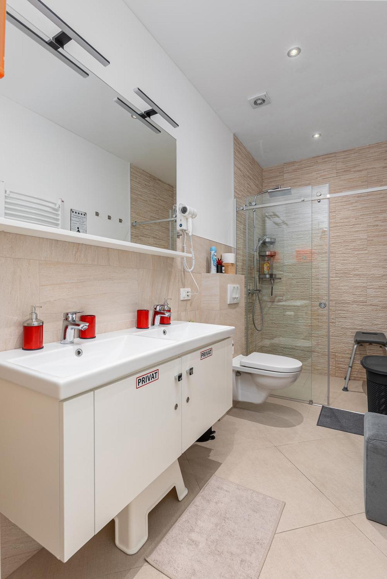Modern Top Floor Sea View 3Br With Pools, Spa & Fitness Bečići Kültér fotó
