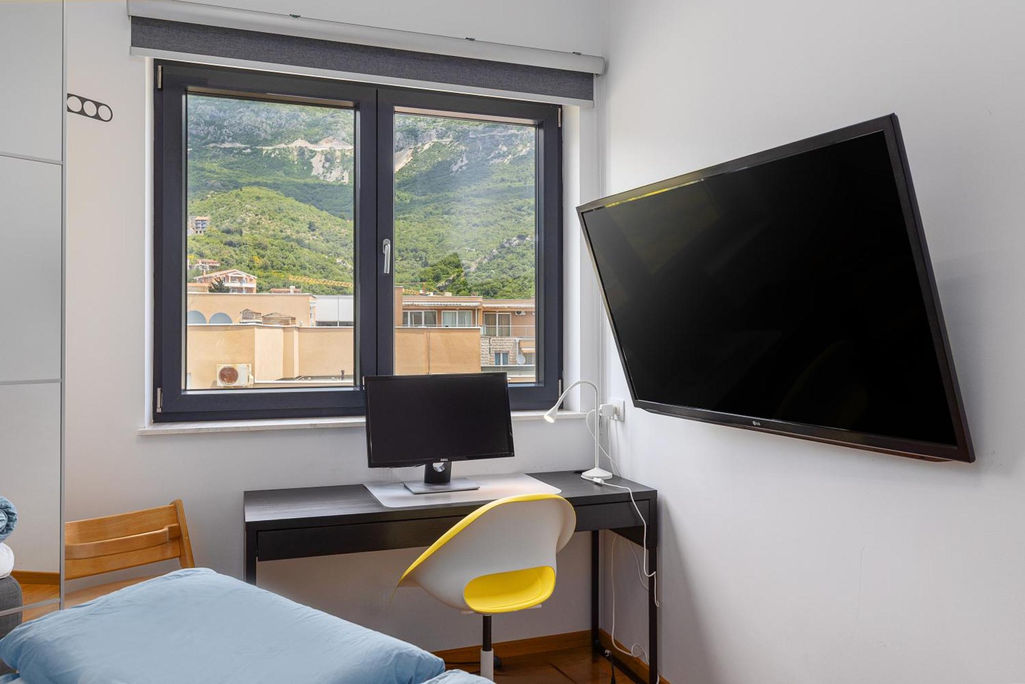 Modern Top Floor Sea View 3Br With Pools, Spa & Fitness Bečići Kültér fotó