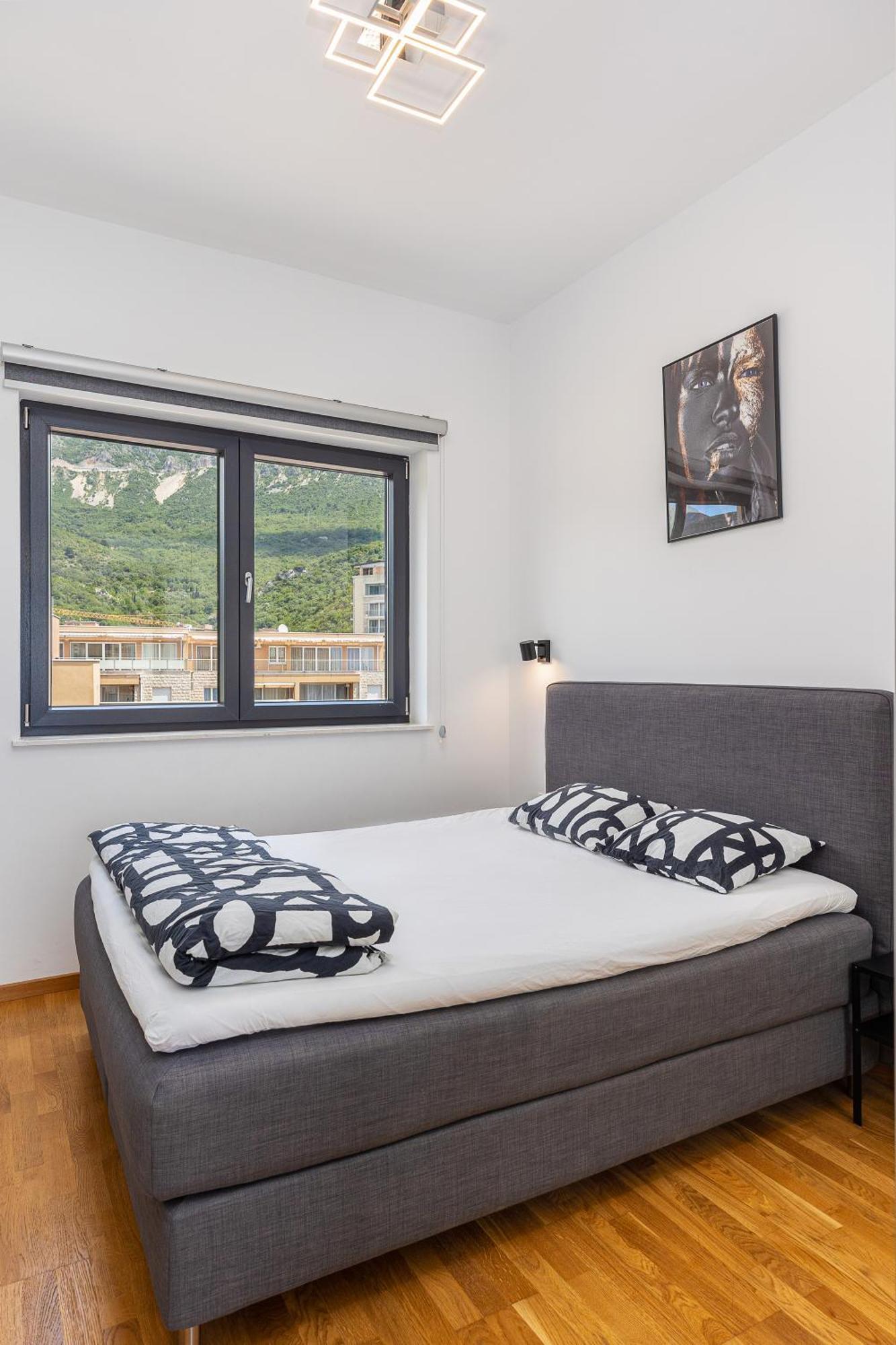 Modern Top Floor Sea View 3Br With Pools, Spa & Fitness Bečići Kültér fotó