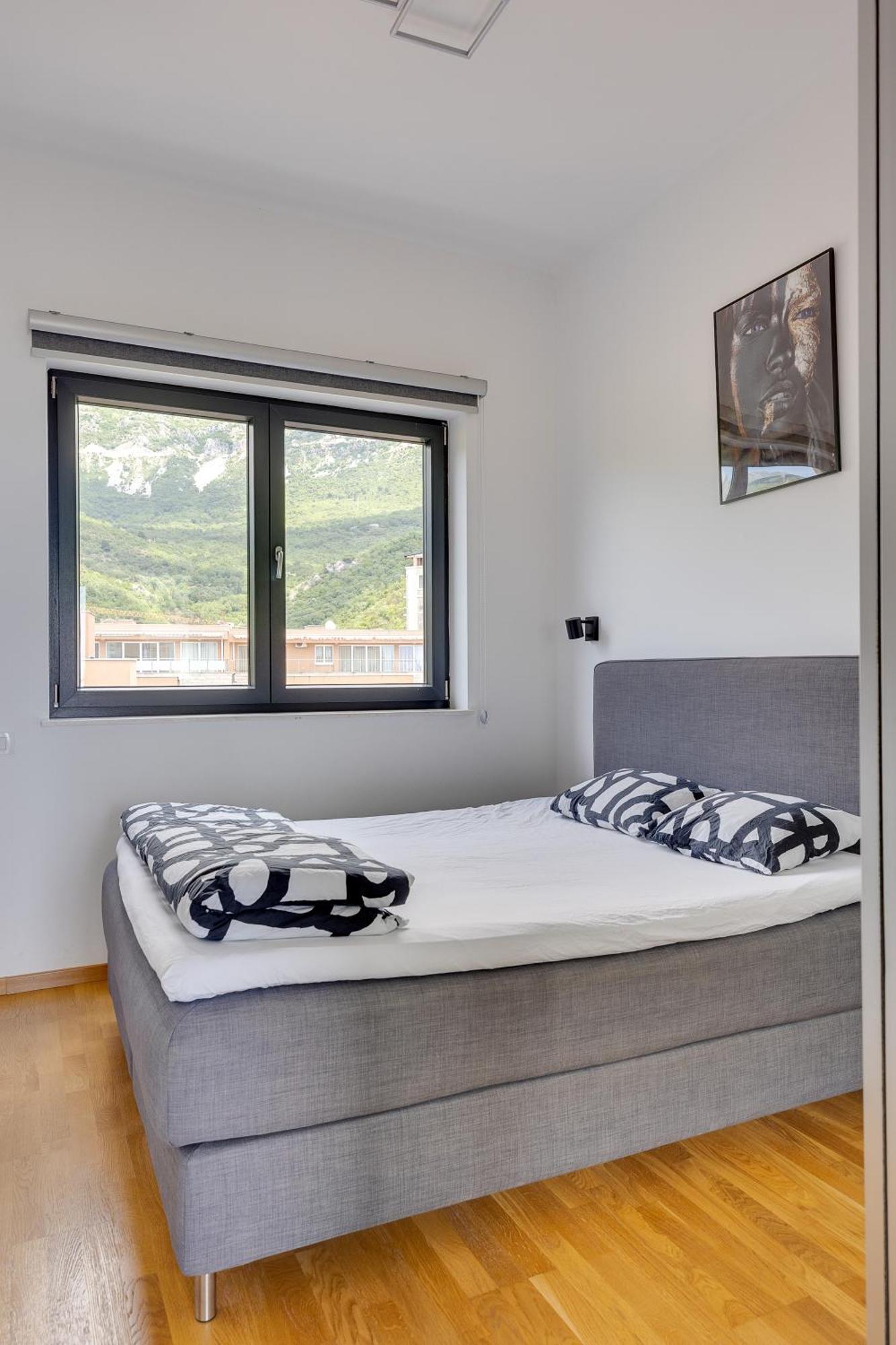Modern Top Floor Sea View 3Br With Pools, Spa & Fitness Bečići Kültér fotó